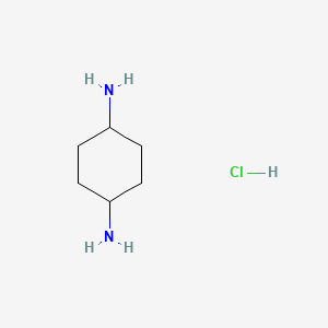 molecular formula C6H15ClN2 B3421252 cis-Cyclohexane-1,4-diamine hydrochloride CAS No. 28294-93-1