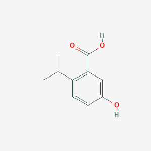 molecular formula C10H12O3 B3421261 5-Hydroxy-2-(propan-2-YL)benzoic acid CAS No. 212791-94-1