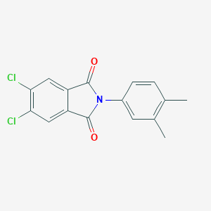 molecular formula C16H11Cl2NO2 B342128 5,6-dichloro-2-(3,4-dimethylphenyl)-1H-isoindole-1,3(2H)-dione 