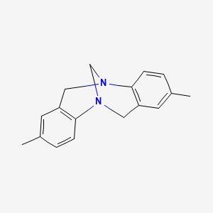 molecular formula C17H18N2 B3421387 Troeger's base CAS No. 21451-74-1