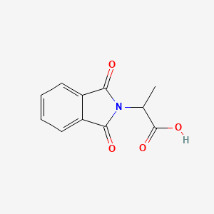 molecular formula C11H9NO4 B3421499 2-Phthalimidopropionic acid CAS No. 21860-84-4