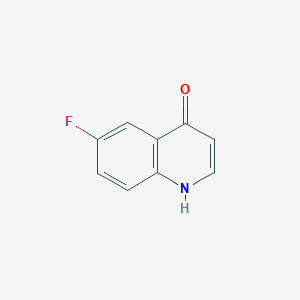 molecular formula C9H6FNO B3421518 6-Fluoro-4-hydroxyquinoline CAS No. 21873-50-7