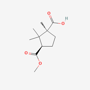 molecular formula C11H18O4 B3421533 Methyl camphorate CAS No. 26252-15-3