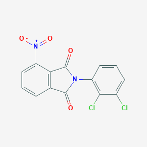 molecular formula C14H6Cl2N2O4 B342155 2-(2,3-dichlorophenyl)-4-nitro-1H-isoindole-1,3(2H)-dione 