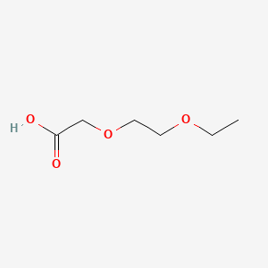molecular formula C6H12O4 B3421588 (2-乙氧基乙氧基)乙酸 CAS No. 220622-96-8