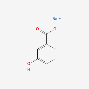 molecular formula C7H5NaO3 B3421684 Sodium 3-hydroxybenzoate CAS No. 22207-58-5