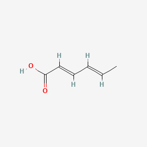 molecular formula C6H8O2 B3421755 Sorbic acid CAS No. 22500-92-1
