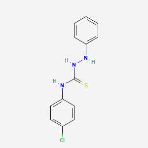 1-Anilino-3-(4-chlorophenyl)thiourea