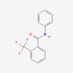 molecular formula C14H10F3NO B3421820 N-Phenyl-2-(Trifluoromethyl)benzamide CAS No. 22978-42-3