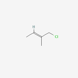 molecular formula C5H9Cl B3421831 1-Chloro-2-methyl-2-butene CAS No. 23009-73-6