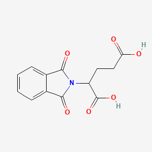 molecular formula C13H11NO6 B3421836 2-邻苯二甲酰亚胺戊二酸 CAS No. 2301-52-2