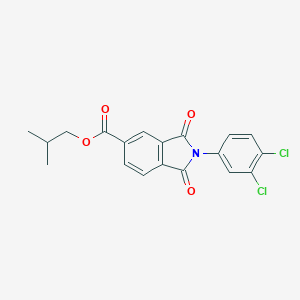 Isobutyl 2-(3,4-dichlorophenyl)-1,3-dioxoisoindoline-5-carboxylate