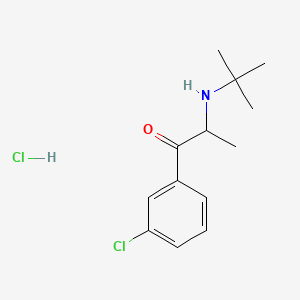 molecular formula C13H19Cl2NO B3421950 Bupropion hydrochloride CAS No. 234447-17-7