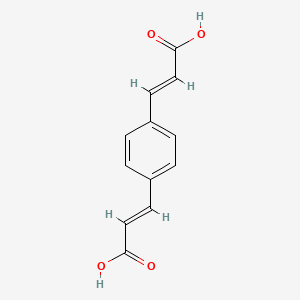molecular formula C12H10O4 B3422011 1,4-Phenylenediacrylic acid CAS No. 23713-85-1