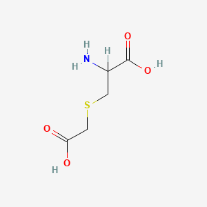 molecular formula C5H9NO4S B3422062 S-Carboxymethylcysteine CAS No. 2387-59-9