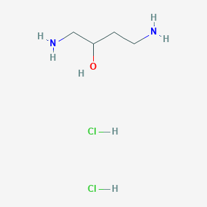 molecular formula C4H14Cl2N2O B3422110 1,4-Diaminobutan-2-ol dihydrochloride CAS No. 2425-32-3