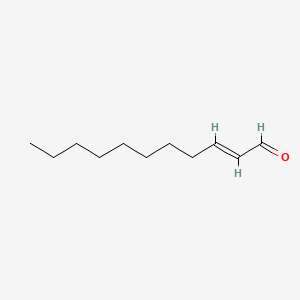 molecular formula C11H20O B3422175 trans-2-Undecenal CAS No. 2463-77-6