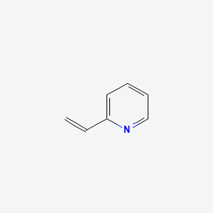 molecular formula C7H7N<br>C7H7N<br>H2C=CHC5H4N B3422233 2-乙烯基吡啶 CAS No. 25014-15-7