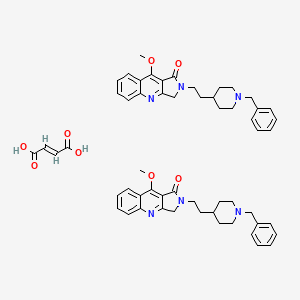 molecular formula C56H62N6O8 B3422366 Unii-ZD0yfo1F2V CAS No. 252264-92-9