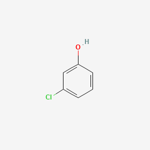 molecular formula C6H5ClO<br>C6H5ClO<br>C6H4ClOH B3422368 3-Chlorophenol CAS No. 25231-12-3