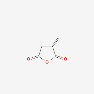 molecular formula C5H4O3 B3422392 Itaconic anhydride CAS No. 25300-97-4