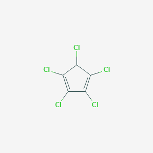 molecular formula C5HCl5 B3422398 Pentachlorocyclopentadiene CAS No. 25329-35-5