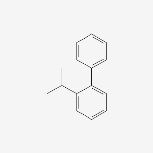 molecular formula C15H16 B3422451 Isopropylbiphenyl CAS No. 25640-78-2