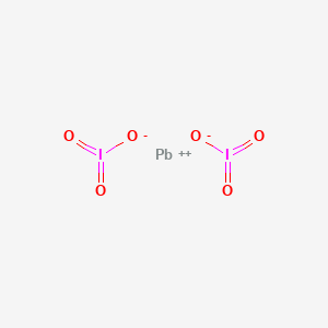 molecular formula I2O6Pb B3422459 Lead iodate CAS No. 25659-31-8