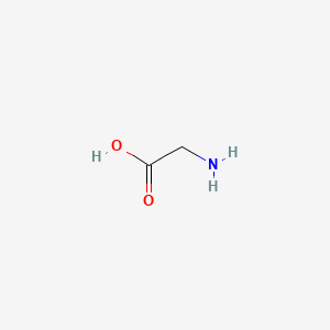 molecular formula C2H5NO2 B3422477 Polyglycine CAS No. 25718-94-9