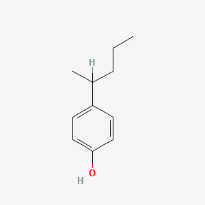 molecular formula C11H16O B3422507 Phenol, 4-(1-methylbutyl)- CAS No. 25735-67-5