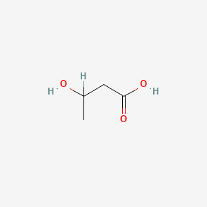molecular formula C4H8O3 B3422577 3-Hydroxybutyric acid CAS No. 26063-00-3