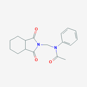 N-[(1,3-dioxooctahydro-2H-isoindol-2-yl)methyl]-N-phenylacetamide