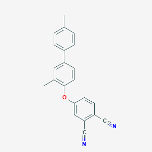 molecular formula C22H16N2O B342266 4-[(3,4'-Dimethyl[1,1'-biphenyl]-4-yl)oxy]phthalonitrile 