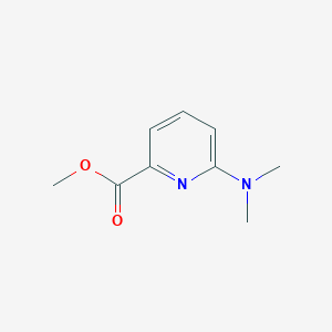 molecular formula C9H12N2O2 B3422662 6-Dimethylamino-pyridine-2-carboxylic acid methyl ester CAS No. 26256-73-5