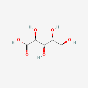 molecular formula C6H12O6 B3422678 L-fuconic acid CAS No. 26372-13-4