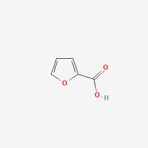 molecular formula C5H4O3 B3422717 2-Furoic acid CAS No. 26447-28-9