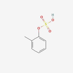 molecular formula C7H8O4S B3422744 o-Cresol sulfate CAS No. 26590-31-8