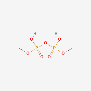 molecular formula C2H8O7P2 B3422759 Dimethyl acid pyrophosphate CAS No. 68155-93-1; 26644-00-8