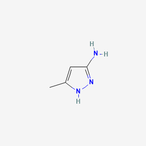 molecular formula C4H7N3 B3422793 5-Methyl-1H-pyrazol-3-amine CAS No. 268724-49-8