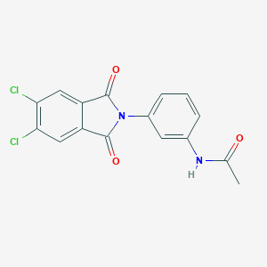 N-[3-(5,6-Dichloro-1,3-dioxo-1,3-dihydro-isoindol-2-yl)-phenyl]-acetamide