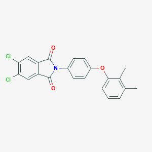 molecular formula C22H15Cl2NO3 B342284 5,6-dichloro-2-[4-(2,3-dimethylphenoxy)phenyl]-1H-isoindole-1,3(2H)-dione 