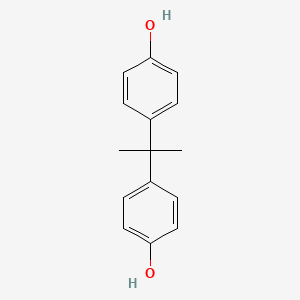 molecular formula C15H16O2<br>C15H16O2<br>(CH3)2C(C6H4OH)2 B3422858 bisphenol A CAS No. 27100-33-0