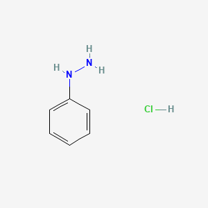 molecular formula C6H9ClN2 B3422863 Phenylhydrazine hydrochloride CAS No. 27140-08-5