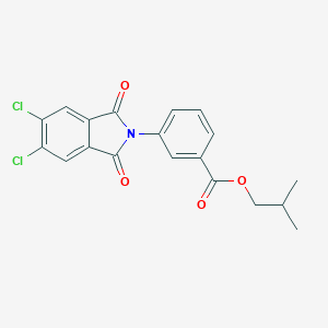 isobutyl 3-(5,6-dichloro-1,3-dioxo-1,3-dihydro-2H-isoindol-2-yl)benzoate