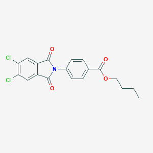butyl 4-(5,6-dichloro-1,3-dioxo-1,3-dihydro-2H-isoindol-2-yl)benzoate