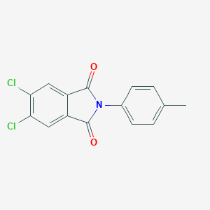 molecular formula C15H9Cl2NO2 B342293 5,6-dichloro-2-(4-methylphenyl)-1H-isoindole-1,3(2H)-dione 