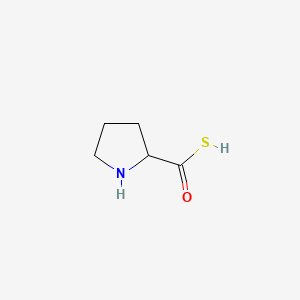 molecular formula C4H7NO2S B3422952 2-Pyrrolidinecarbothioic acid CAS No. 2756-91-4