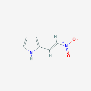 molecular formula C6H6N2O2 B3422954 2-[(E)-2-nitroethenyl]-1H-pyrrole CAS No. 276239-25-9