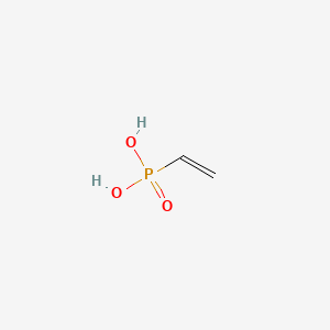 molecular formula C2H5O3P B3422962 Vinylphosphonic acid CAS No. 27754-99-0