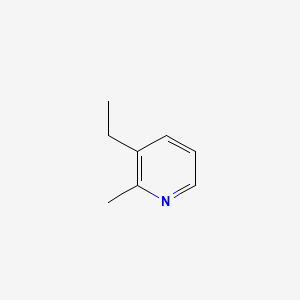 molecular formula C8H11N B3422996 3-Ethyl-2-methylpyridine CAS No. 27987-10-6